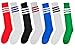 World Pride® Unisex Athletic Knee High Socks, Bright Color with Triple Stripes