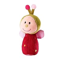 Lillputiens Liz the Ladybird Mini Rattle with Bell Sound for Ages Birth and Up