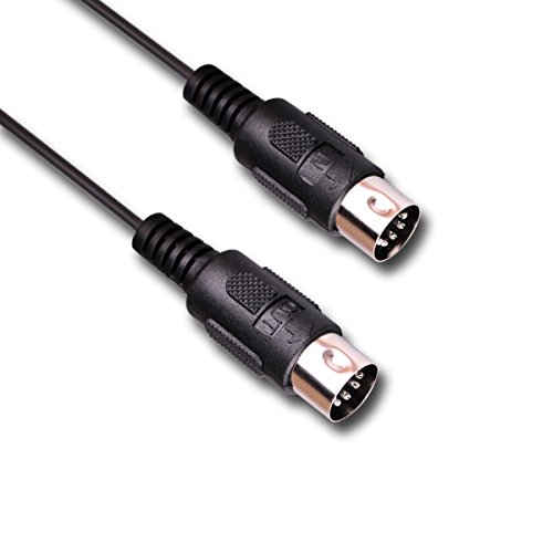FORE USB IN-OUT MIDI Interface Converter/Adapter with 5-PIN DIN MIDI Cable for PC/ Laptop/ Mac Color Black - Thumbnail 2