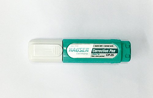 Hauser Germany Correction Pen pack of 10 (0.8mm tip 10ml) - Kushuworld