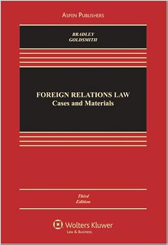 Amazon Com Foreign Relations Law Cases Materials 3e 9780735578548 Bradley Curtis A Goldsmith Jack L Books