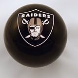 Oakland Raiders BLACK Billiard Pool Cue Ball 8