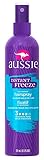 Aussie Hairspray Instant Freeze Fixatif 8.5 Ounce Pump (251ml) (3 Pack)