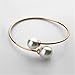 LovEnter 18K Rose Gold plated big pearl bracelet