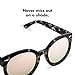 Mio Eyewear [Round - Polarized/Pink Mirrored] Sunglasses for Women (100% UV Protection) - Marble