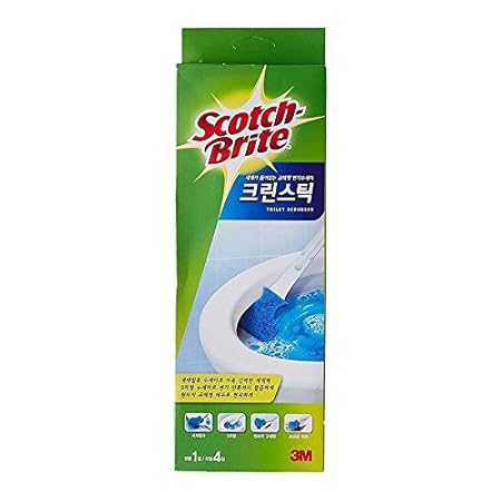 Scotch-Brite Toilet Bowl Scrubber Brush with 4 refills