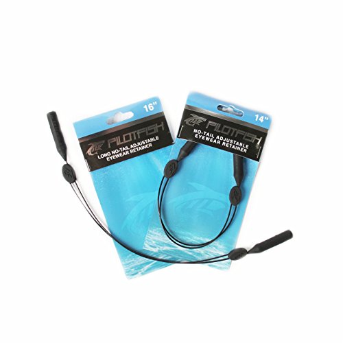 Pilotfish No Tail Adjustable Eyewear Retainer Sunglass Holder Strap