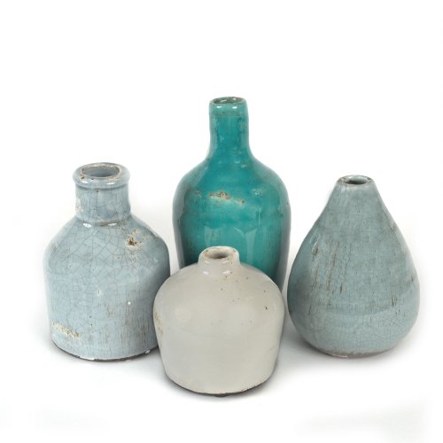 Creative co-op da1092 terra cotta vase set