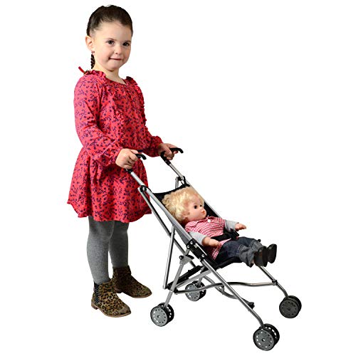 My First Umbrella Doll Stroller in Denim for Toddler ...