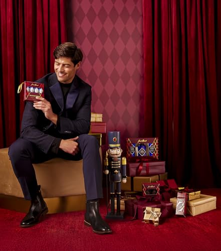 Jack Black Holiday Triple Play Gift Set for Men - Face Buff, Double-Duty Face Moisturizer, All-Over Wash for Face, Hair & Body, Mens Skin Care Kit, Men\'s Skincare Gift Set