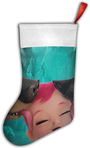 Storks Red Felt Christmas Stocking Party Accessory