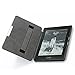ISeeSee Kindle Voyage Case SmartShell Case for Kindle Voyage Protective Holding Leather Cover with Auto Sleep/Wake for Amazon Kindle Voyage (2014) Black