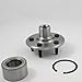 DuraGo 29521000 Rear Hub Kit