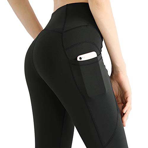 YUECAIDI High Waist Yoga Pants for Women with Pockets, Non See-Through Workout Sports Leggings 4 Way - //coolthings.us