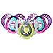 Tommee Tippee Closer to Nature Boldly Go Gift Set, Girl – 3X 9oz Baby Bottles & 3X 6-18mo Pacifiers