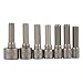 14pcs Power Nut Driver Drill Bit Set Metric Socket Wrench Screw 1/4