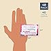 Best Paper Greetings 40-Pack Scripture Cards with Bible Verses - 3 x 2 in Multicolor Cardstock - Board Supplies for Women & Bible Verses for Teens - Lunch Notes & Prayer Box Note Paper