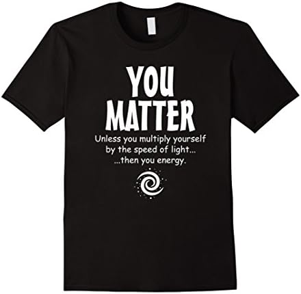 Men's You Matter You Energy Large Black