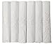 ETHO 6 Pack Ladies Cotton Boxed Embroidered Luxury White Handkerchiefs
