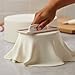 Cake Boss Decorating Tools Plastic Fondant Smoother, Cream