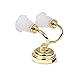 SODIAL(R) 1:12 Doll house Miniature LED Mini Double Headed Wall Lamp Light