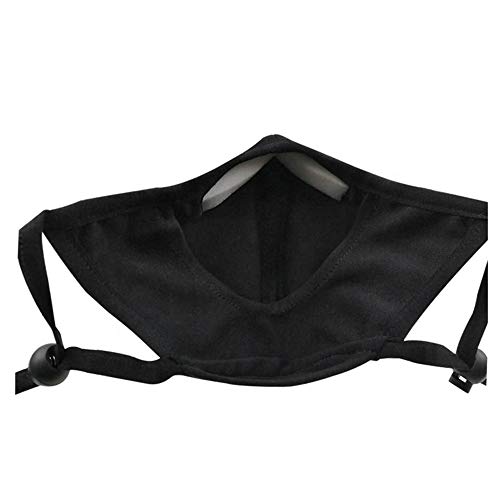 KN95 Face Mask,Veil,Reusable Carbon Activated Filters Black Clothe