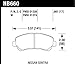 Hawk Performance HB660F.661 HPS Performance Ceramic Brake Pad