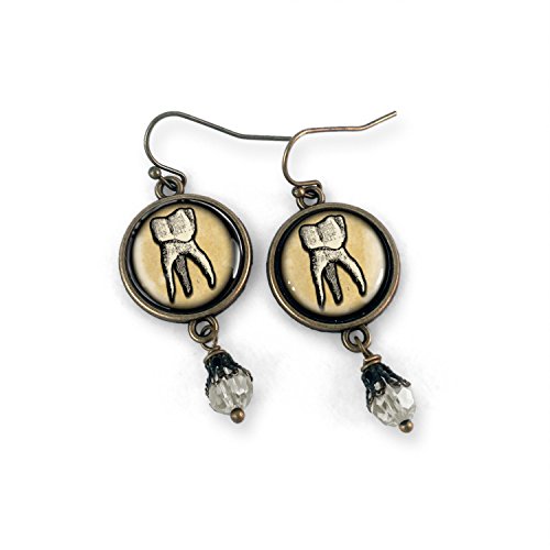 Human Tooth Earrings - Thumbnail 3