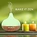 Aromatherapy Diffuser & Essential Oil Set – Ultrasonic Diffuser & Top 10 Essential Oils – 300ml Diffuser with 4 Timer & 7 Ambient Light Settings – Therapeutic Grade Essential Oilsthumb 4