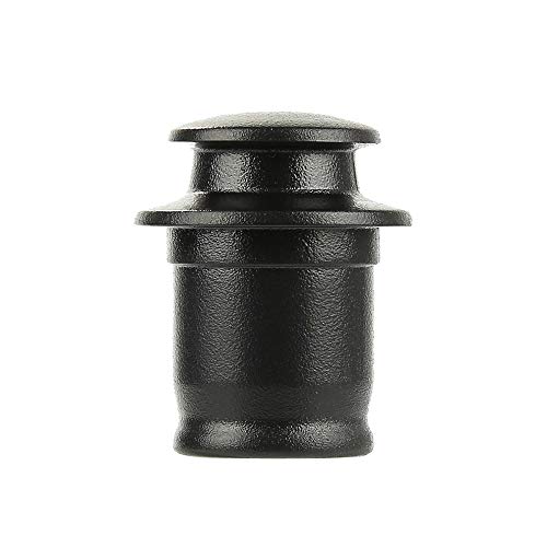 ZHSMS Universal Cigarette Lighter Cover Cap waterproof Dustproof Cover for Auto Car Cigarette Lighter Socket Plug Cover Dust Cap Car Accessory 2Pacl (Black) - Thumbnail 2