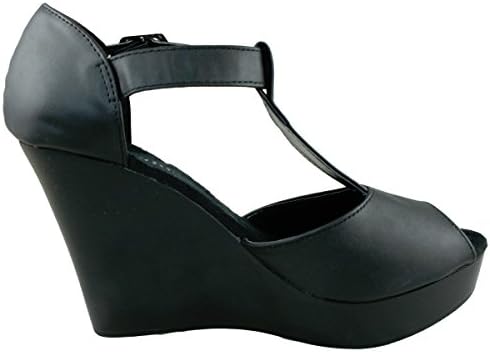 Agape Pierre-49 Ankle Strap Wedge Sandal