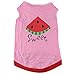 Dog Vest,Haoricu Summer Watermelon Printed Pet Clothing Pet Costume Small Pet Dog Puppy Cat Clothes Apparel T shirt Vest (M, Pink)