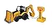 Toy State Caterpillar Construction Machines Light and Sound Job Site Machine Backhoe (Styles May Vary)