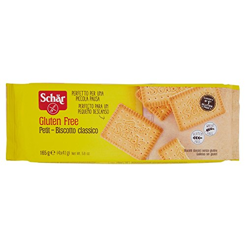 Schär Biscotti Petit Classic, senza Glutine, 165g