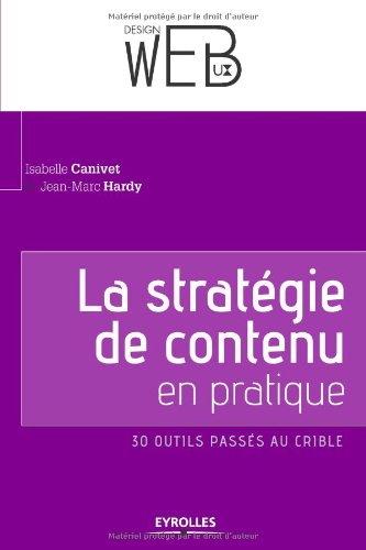 La  stratégie de contenu Web en pratique