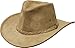 Henschel Walker Packable Crushable Cowhide Suede Braided Band Hat