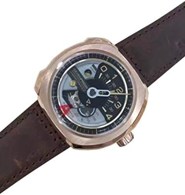 SEVENFRIDAY Men's Swiss Quartz Stainless Steel Casual Watch Brown (Model: V-04)