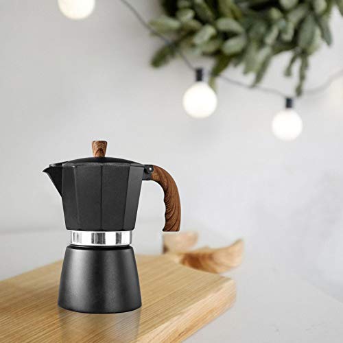 Foliner 150/300 Moka Express Espressokocher Espresso Maker Italienischen Stil, Moka Topf Traditionelle Herdplatte… – Bild 6