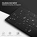 IVSO Case for Samsung Galaxy Tab A 10.5, Slim Smart Case PC Back Cover for Samsung Galaxy Tab A 10.5 2018 Release SM-T590 (Wi-Fi)& SM-T595 (LTE) Tablet(Black)