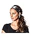 Under Armour Women's Studio Performance Printed Headband, Blue Knight (470)/Metallic Pewter, One Size Fits All