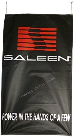 MUSTANG SALEEN VERTICAL FLAG BANNER 2.5x5 ft 150 x 90 cm