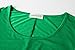 LARACE Women Plus Size 3/4 Sleeve Tunic Tops Loose Basic Shirt (3X, Forest Green)
