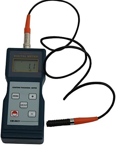 Graigar CM-8821 Digital Paint Coating Thickness Gauge Meter Tester CM8821 F Probes 0~1000μm