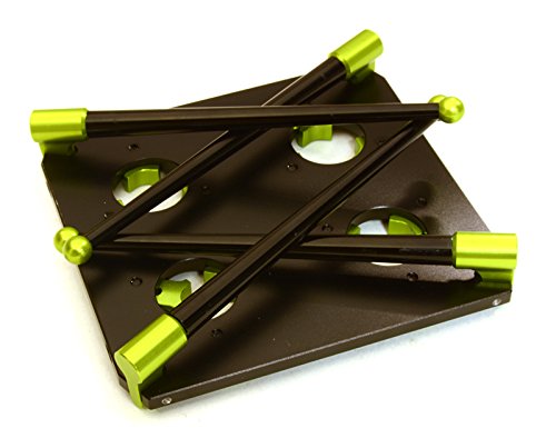 Integy RC Model Hop-ups C27105GREEN Team Workstation & Shock Rebuild Stand for Shock Size 10mm-16mm