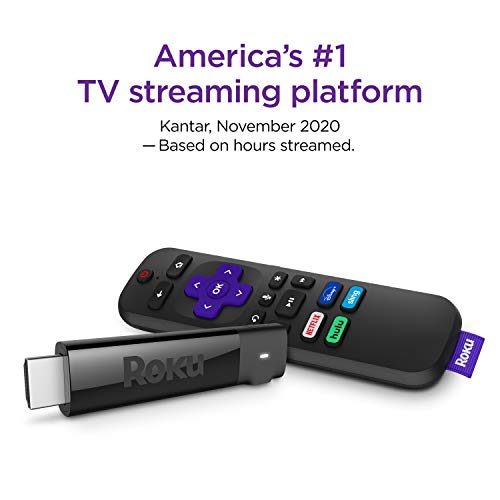 Roku Streaming Stick+ HD/4K/HDR Streaming Device with Longrange Wireless and Voice Remote