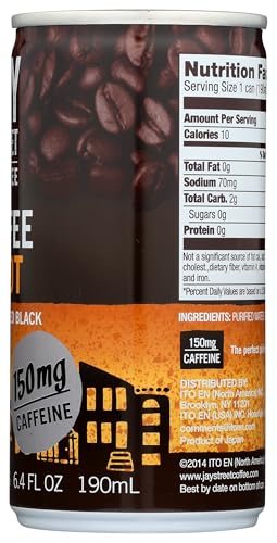 JAY STREET COFFEE COFFEE ENERGY SHOT, 190 ML