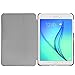 Samsung Galaxy Tab A 8.0 Case - HOTCOOL Ultra Slim Lightweight SmartCover Stand Case For Samsung Galaxy Tab A SM-T350NZBAXAR 8-Inch Tablet(With Smart Cover Auto Wake/Sleep), Black