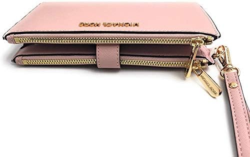 Michael Kors Women's Jet Set Travel Double Zip Wristlet 2 Michael Kors Women's Jet Set Travel Double Zip Wristlet