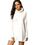 SheIn Women's long sleeve High Neck Casual Fall Dress