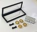 Donald Trump 1st Term 4 Year Coin Set, Collector’s Edition, Gold Plated Replica Coins 2017, 18, 19, 20, Rectangle Display Case, Cert. of Auth. (1st Term Rect. Blk.)